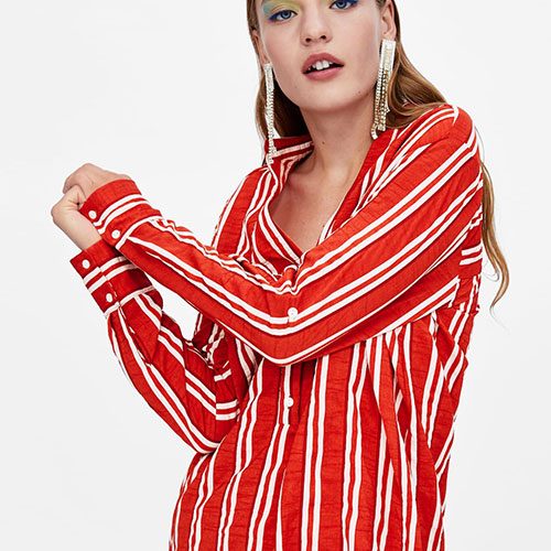 Oversized Check Shirt